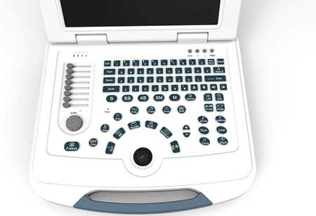 S2便攜筆記本式獸用b超機操作面板